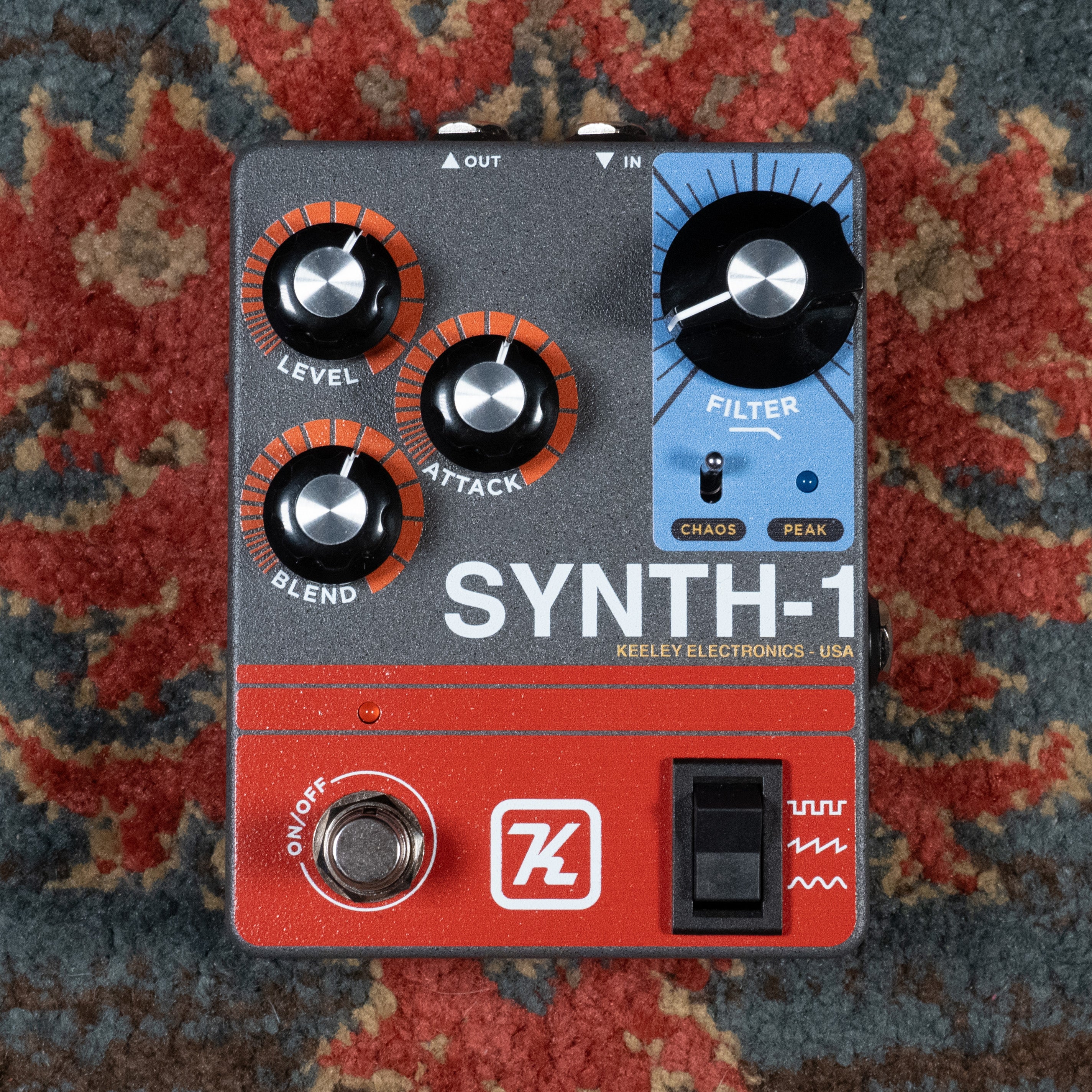 Keeley Synth-1 Reverse Attack Fuzz Generator Effect Pedal w/Box - Used