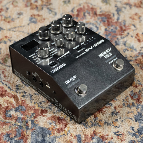 Boss RV-200 Reverb Effect Pedal w/Box - Used