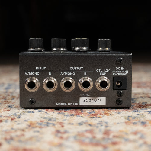 Boss RV-200 Reverb Effect Pedal w/Box - Used