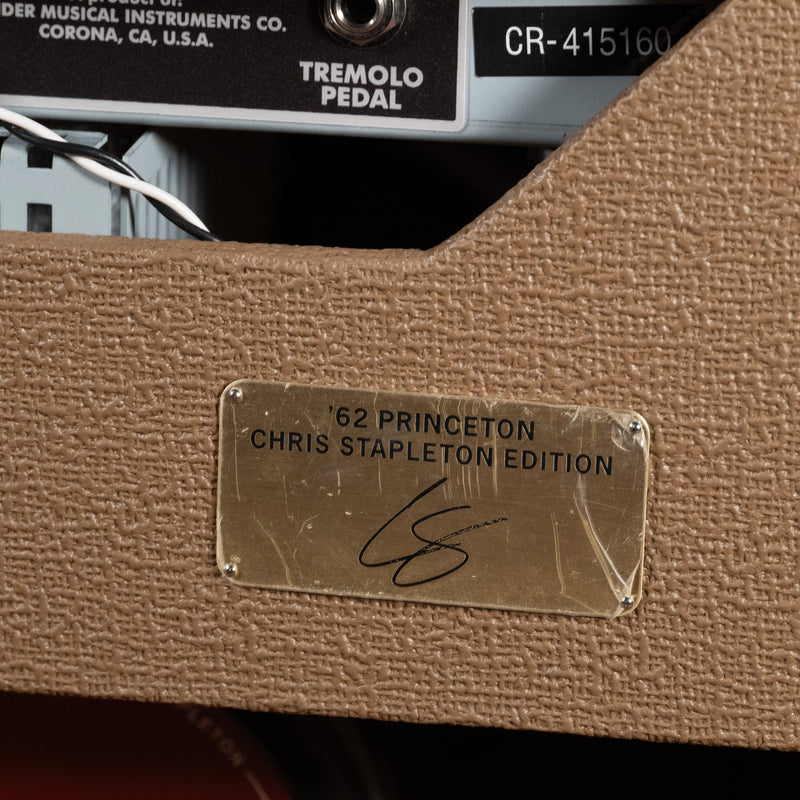 2022 Fender ‘62 Princeton Chris Stapleton Edition 1 x 12 Combo Amplifier w/ Cover/FS - Used