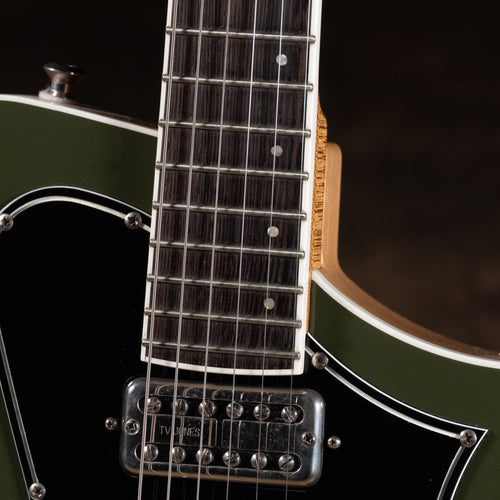 2022 Kauer Korona Electric Guitar, Olive Green w/ OGB - Used