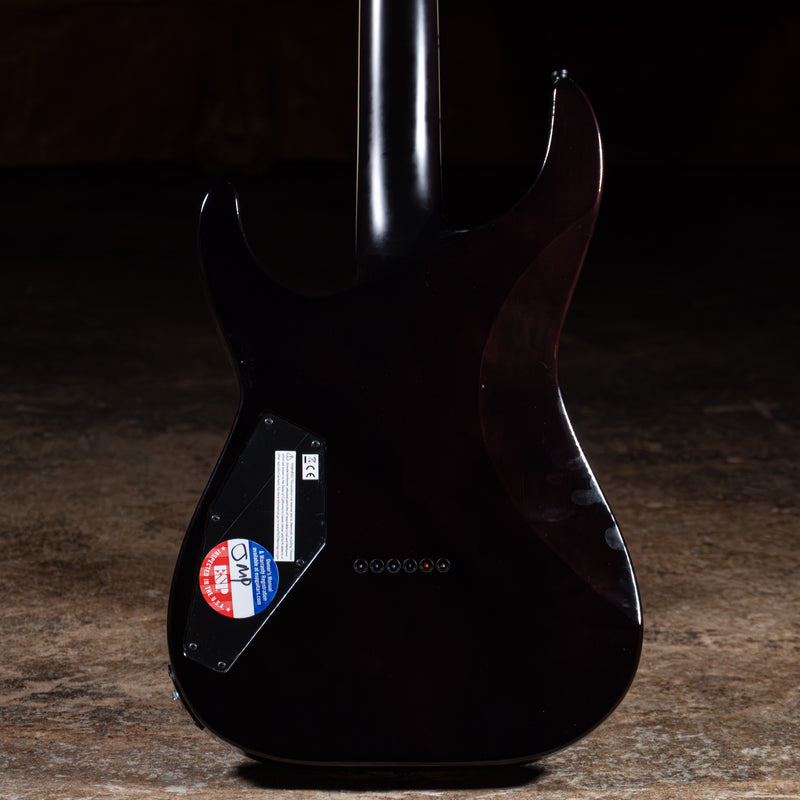 ESP E-II M-II NT Electric Guitar, Black Natural Fade w/ OHSC - Used