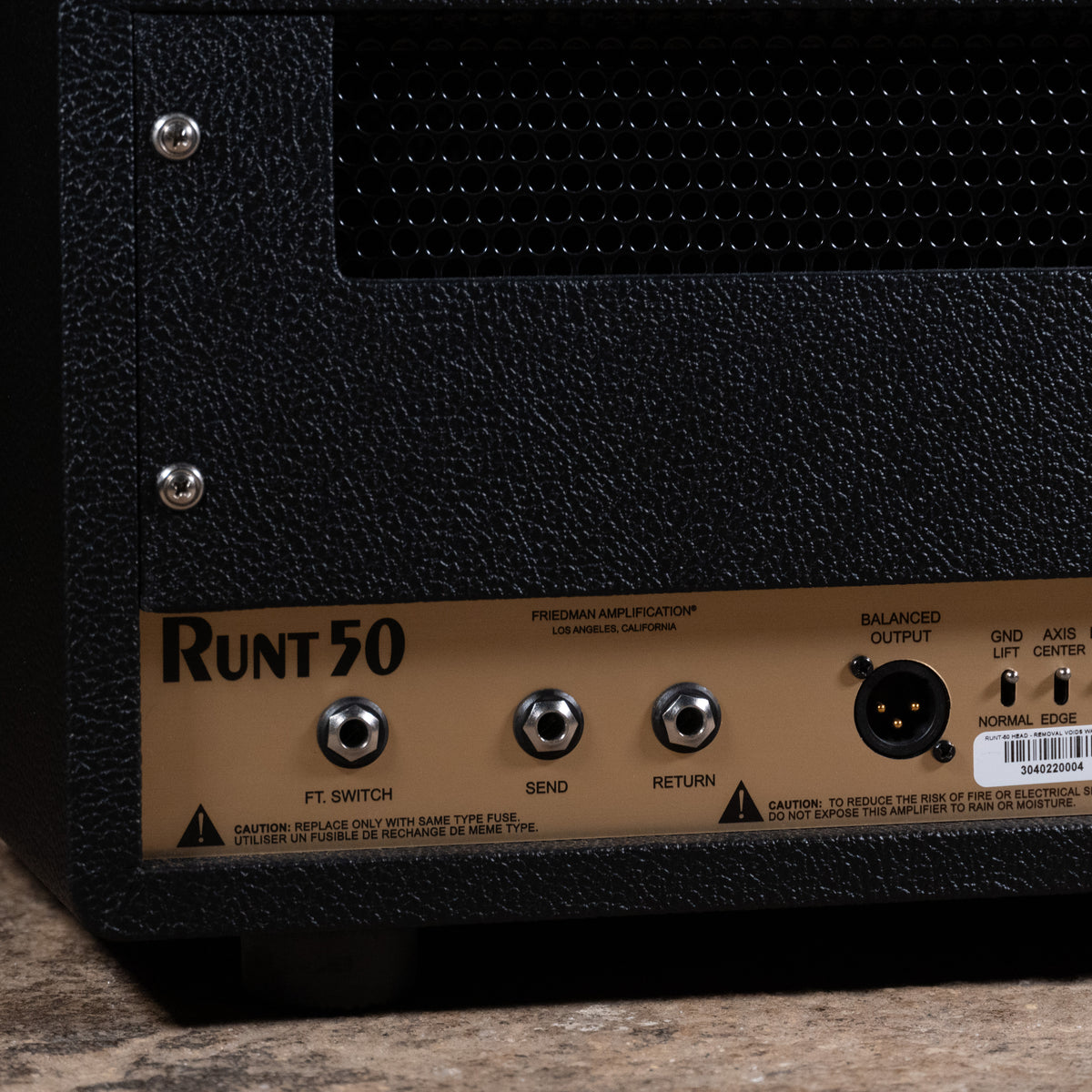 Friedman Runt 50 Guitar Amplifier Head w/Footswitch - Used