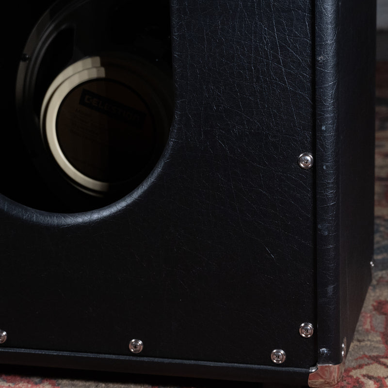 Two Rock Vertical 2x12 Guitar Amplifier Cabinet, Black Tolex w/Cover - Used