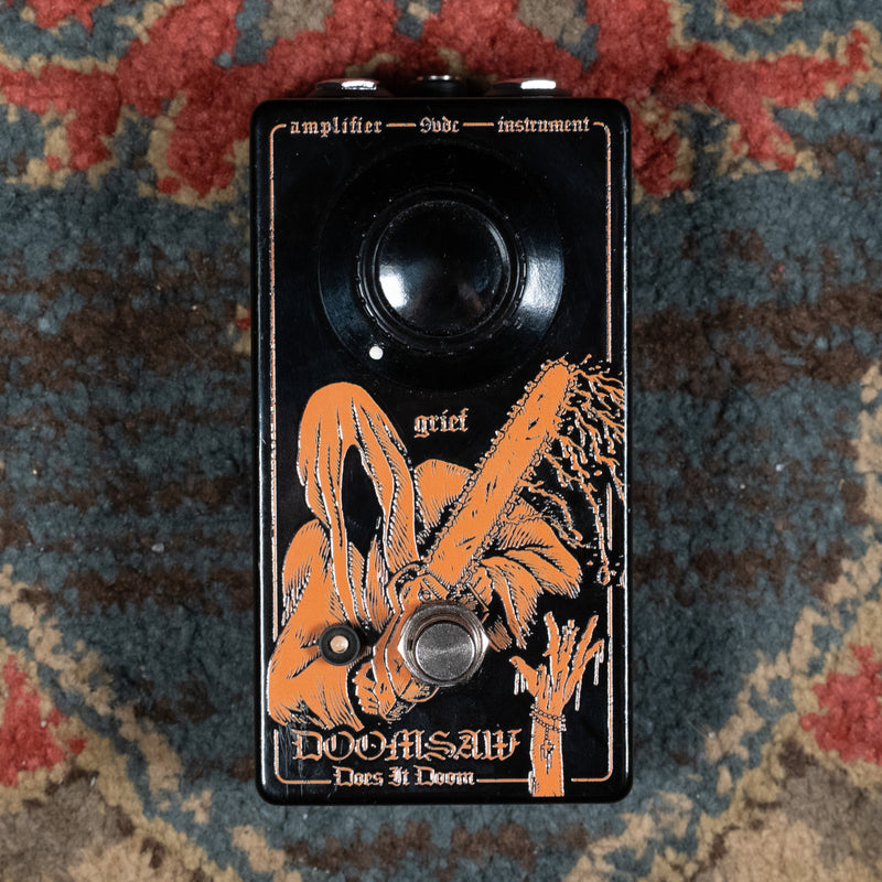 does it doom pedal Does It Doom Doomsaw Distortion Effect Pedal w/Box