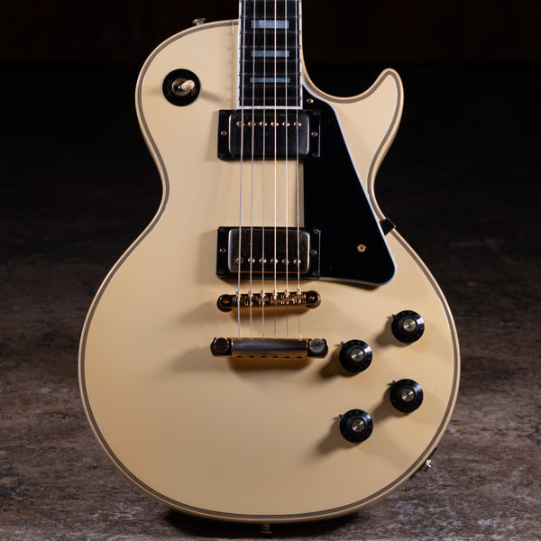 1973 Gibson Les Paul Custom Electric Guitar, White w/OHSC - Used