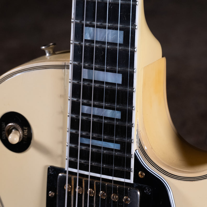 1973 Gibson Les Paul Custom Electric Guitar, White w/OHSC - Used