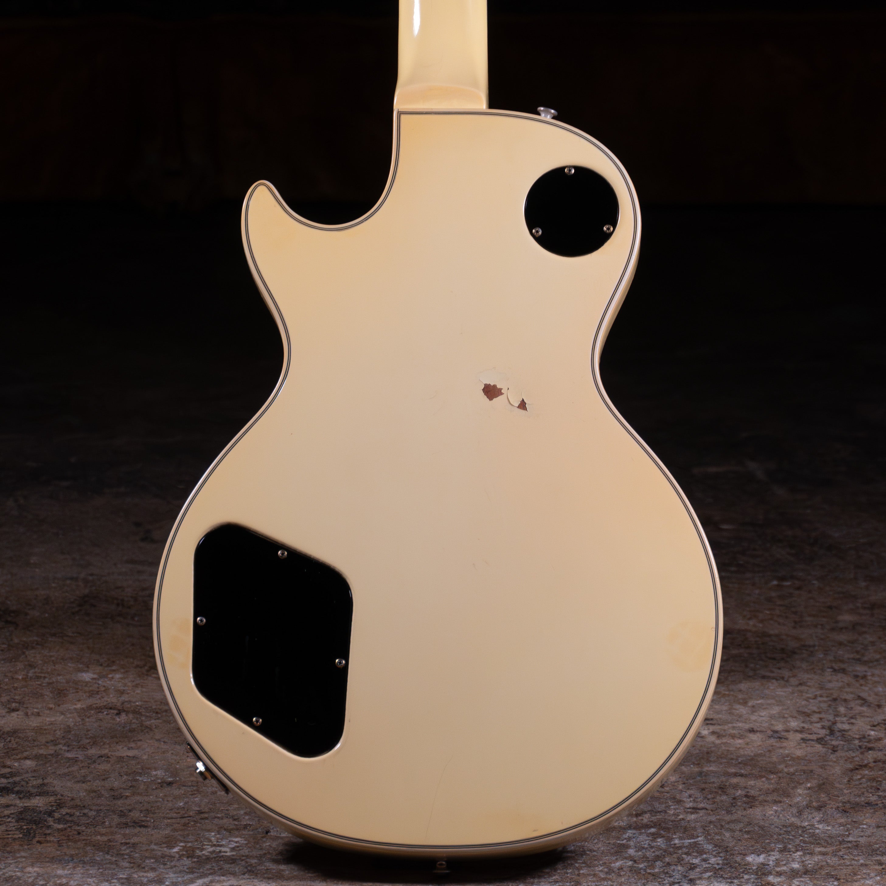 1973 Gibson Les Paul Custom Electric Guitar, White w/OHSC - Used