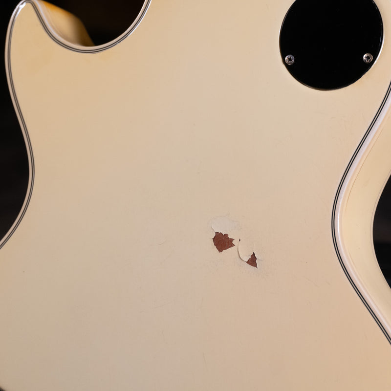 1973 Gibson Les Paul Custom Electric Guitar, White w/OHSC - Used