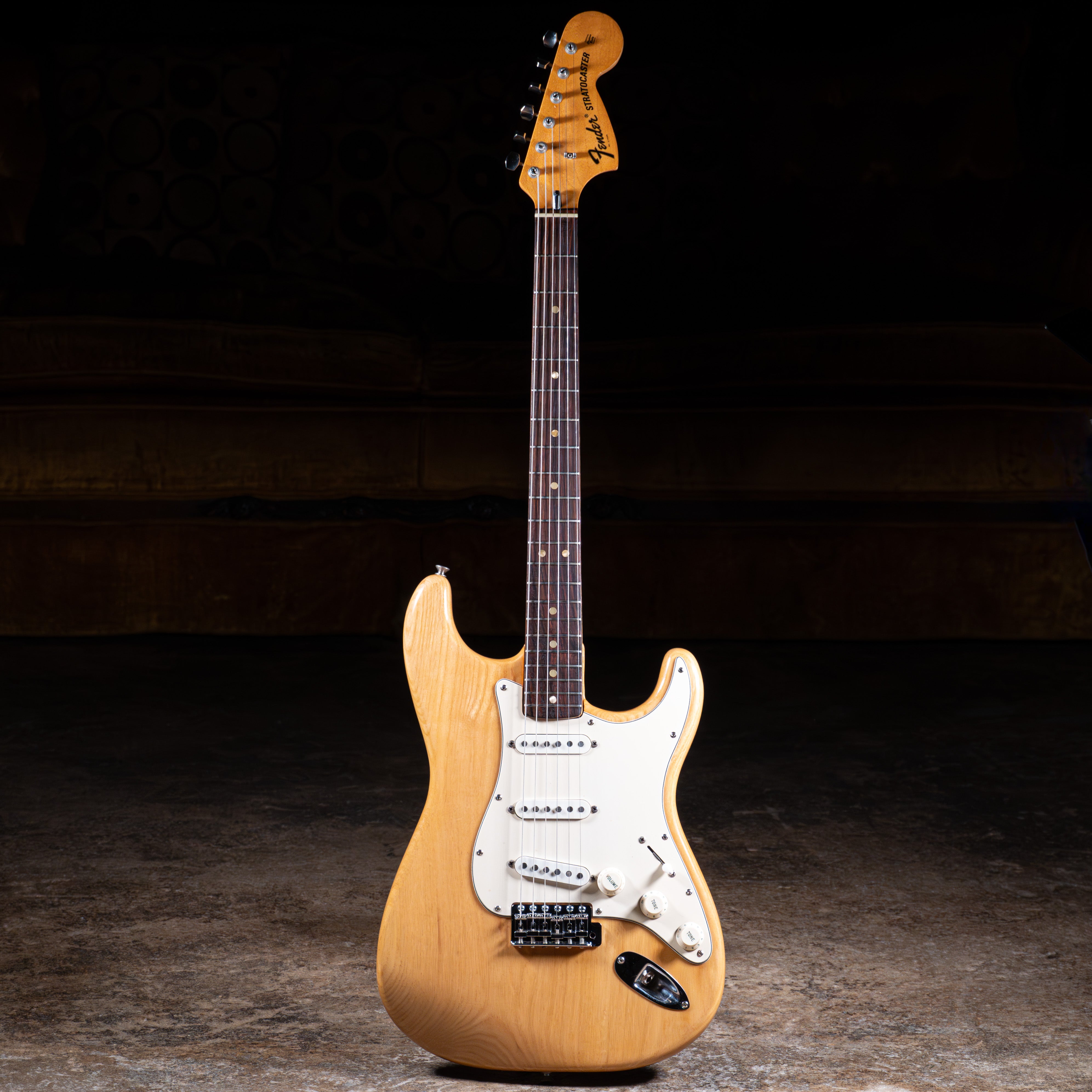 1973 Fender Stratocaster Electric Guitar, Natural Refin w/OHSC