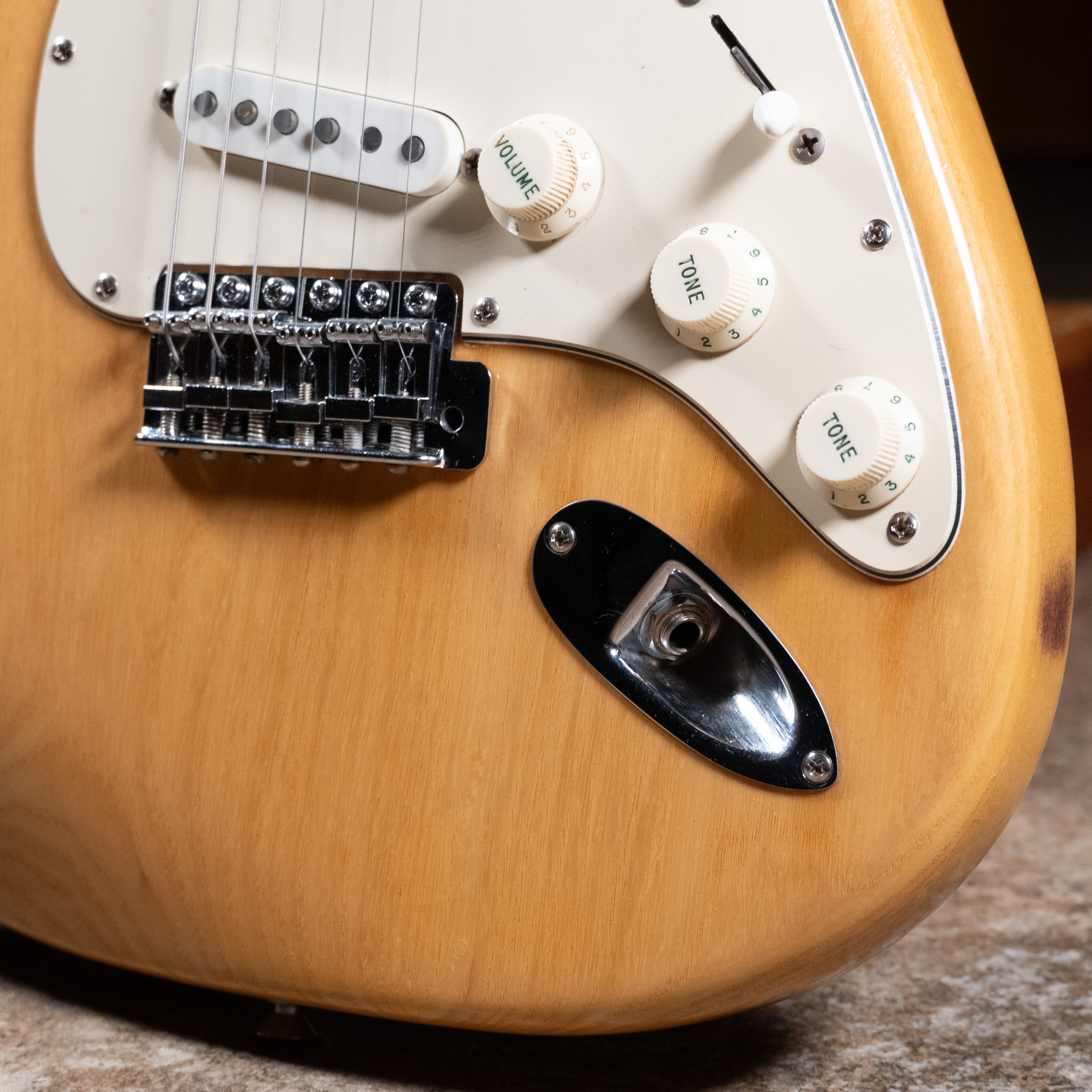 1973 Fender Stratocaster Electric Guitar, Natural Refin w/OHSC