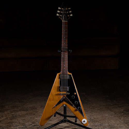 1982 Gibson Heritage Series Korina Flying V Electric Guitar, Natural w