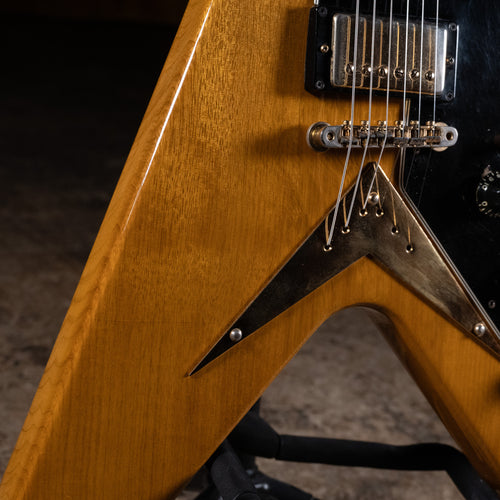 1982 Gibson Heritage Series Korina Flying V Electric Guitar, Natural w
