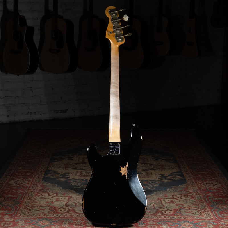 2024 Fender Custom Shop Limited Edition “P” Jazz Bass Guitar, Black w/OHSC - Used