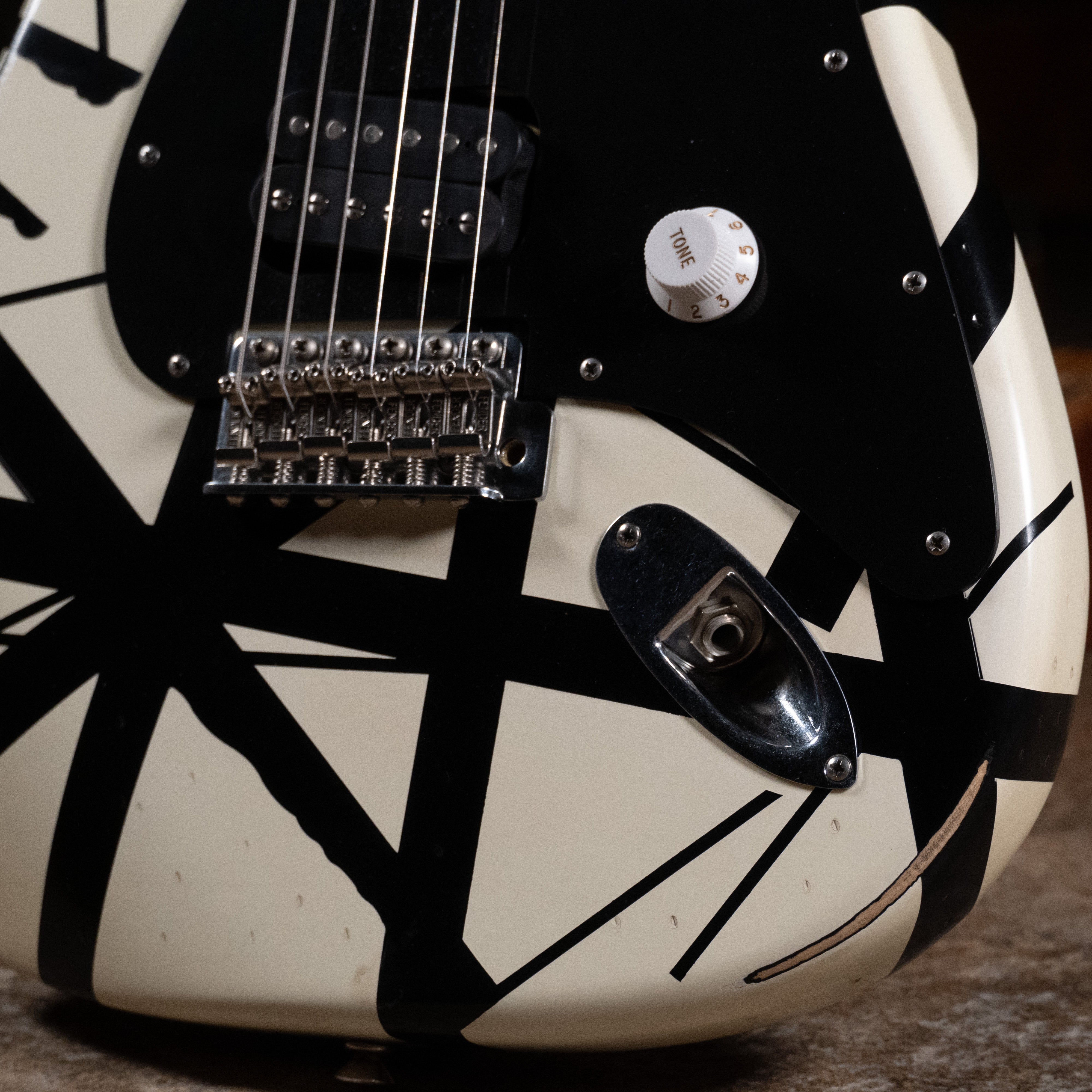 2023 EVH Striped Series '78 Eruption Electric Guitar w/OHSC - Used