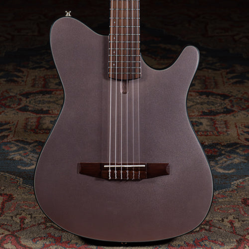 Ibanez FRH10N-RGF Thinline Nylon Acoustic-Electric Rose Gold Metallic Flat w/Soft Case - Used