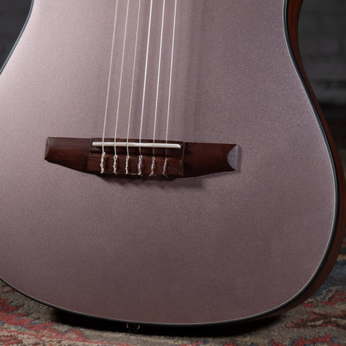 Ibanez FRH10N-RGF Thinline Nylon Acoustic-Electric Rose Gold Metallic Flat w/Soft Case - Used