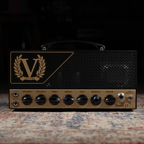 Victory Amps The Sheriff 22 Guitar Amplifier Head w/Bag and Footswitch - Used