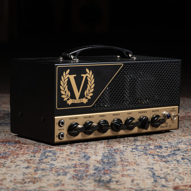Victory Amps The Sheriff 22 Guitar Amplifier Head w/Bag and Footswitch - Used