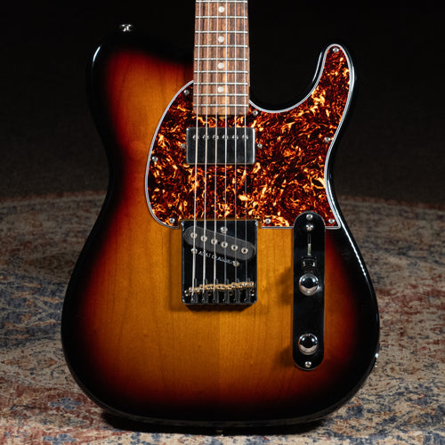 2021 G&L Fullerton Deluxe ASAT Classic Bluesboy Electric Guitar, 3-Tone Burst w/ OGB - Used