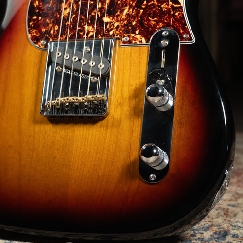 2021 G&L Fullerton Deluxe ASAT Classic Bluesboy Electric Guitar, 3-Tone Burst w/ OGB - Used
