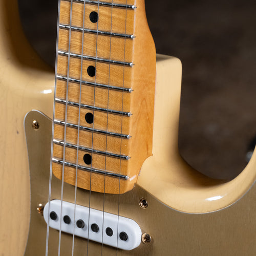 2024 Fender Custom Shop '55 Stratocaster Hardtail Closet Classic Electric Guitar, Natural Blonde w/ OHSC - Used