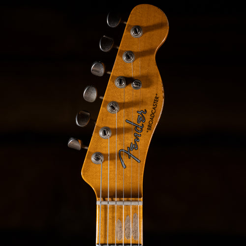 2021 Fender Custom Shop 70th Anniversary Broadcaster Heavy Relic Electric Guitar, Butterscotch Blonde w/ OHSC - Used