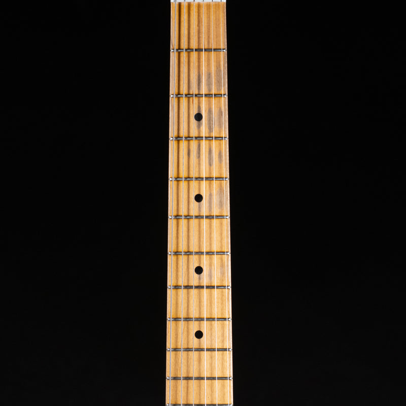 2013 Fender Custom Shop ‘55 Stratocaster Relic Guitar, Fiesta Red Over 3-Color Sunburst w/OHSC - Used