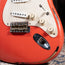 2013 Fender Custom Shop ‘55 Stratocaster Relic Guitar, Fiesta Red Over 3-Color Sunburst w/OHSC - Used