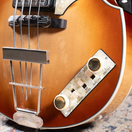 Hofner HCT-500/1 Contemporary Violin Bass w/ HSC and Upgraded Controls - Used