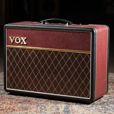 Vox AC10C1-TTBM 1 x 10” Combo Guitar Amplifier, Two-tone Black/Maroon - Used
