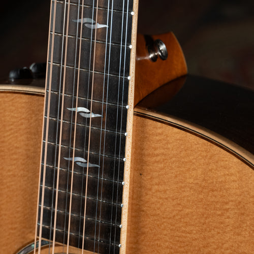 2016 Taylor 858e 12-String Acoustic-Electric Guitar, Natural w/OHSC - Used