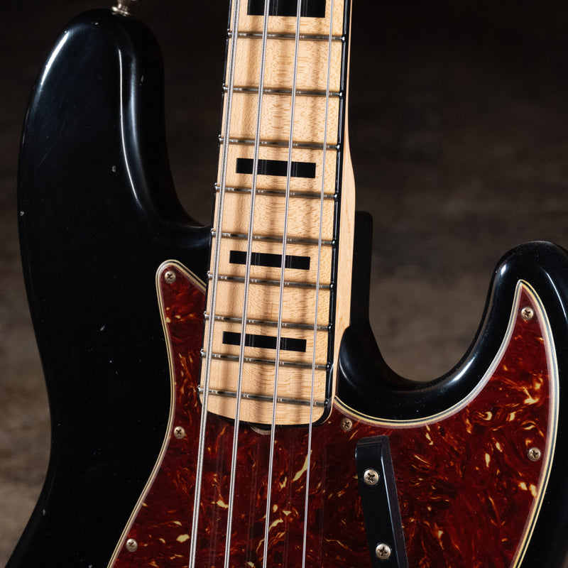 Fender Custom Shop '68 Jazz Bass Journeyman Relic, Aged Black w/ OHSC - Used