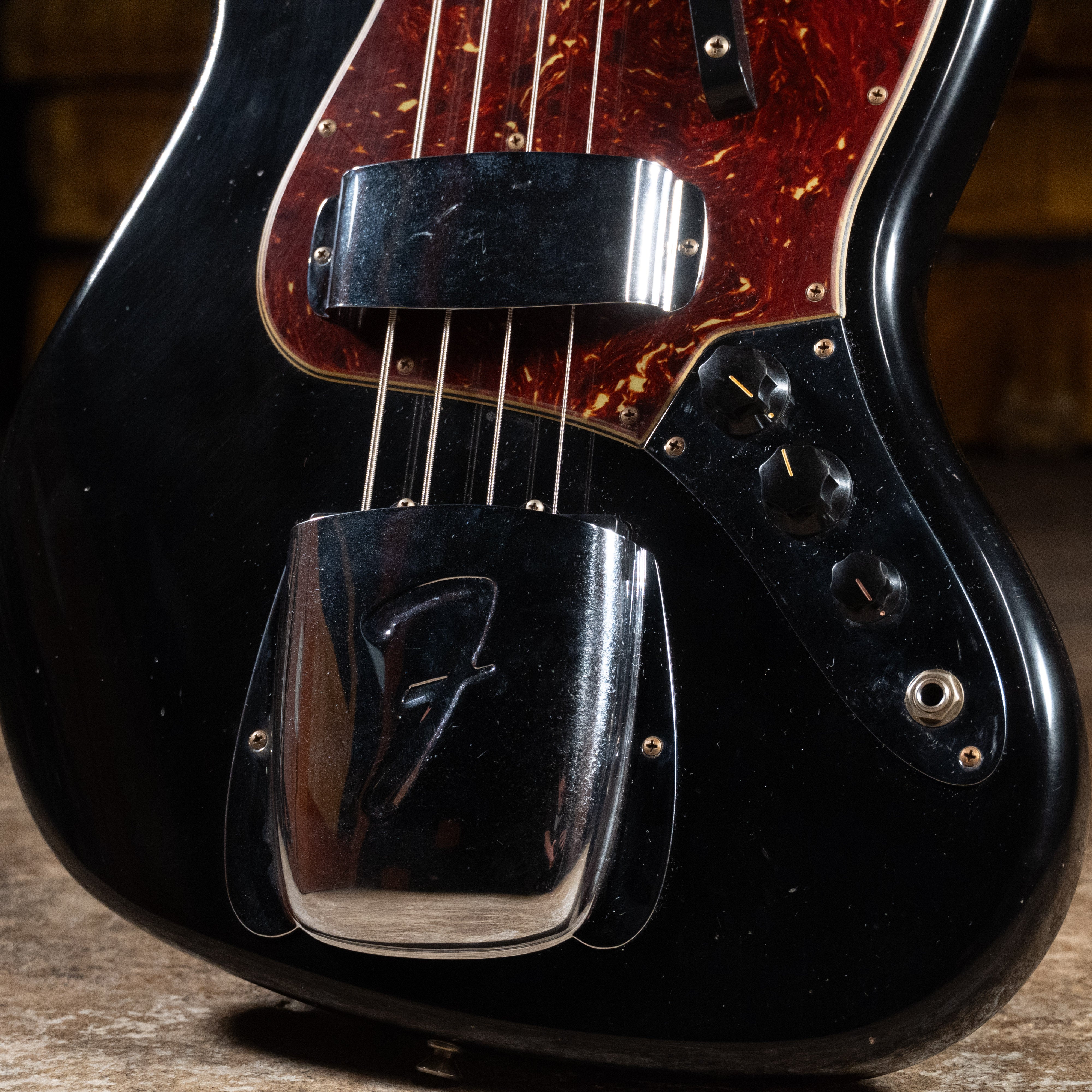 Fender Custom Shop '68 Jazz Bass Journeyman Relic, Aged Black w