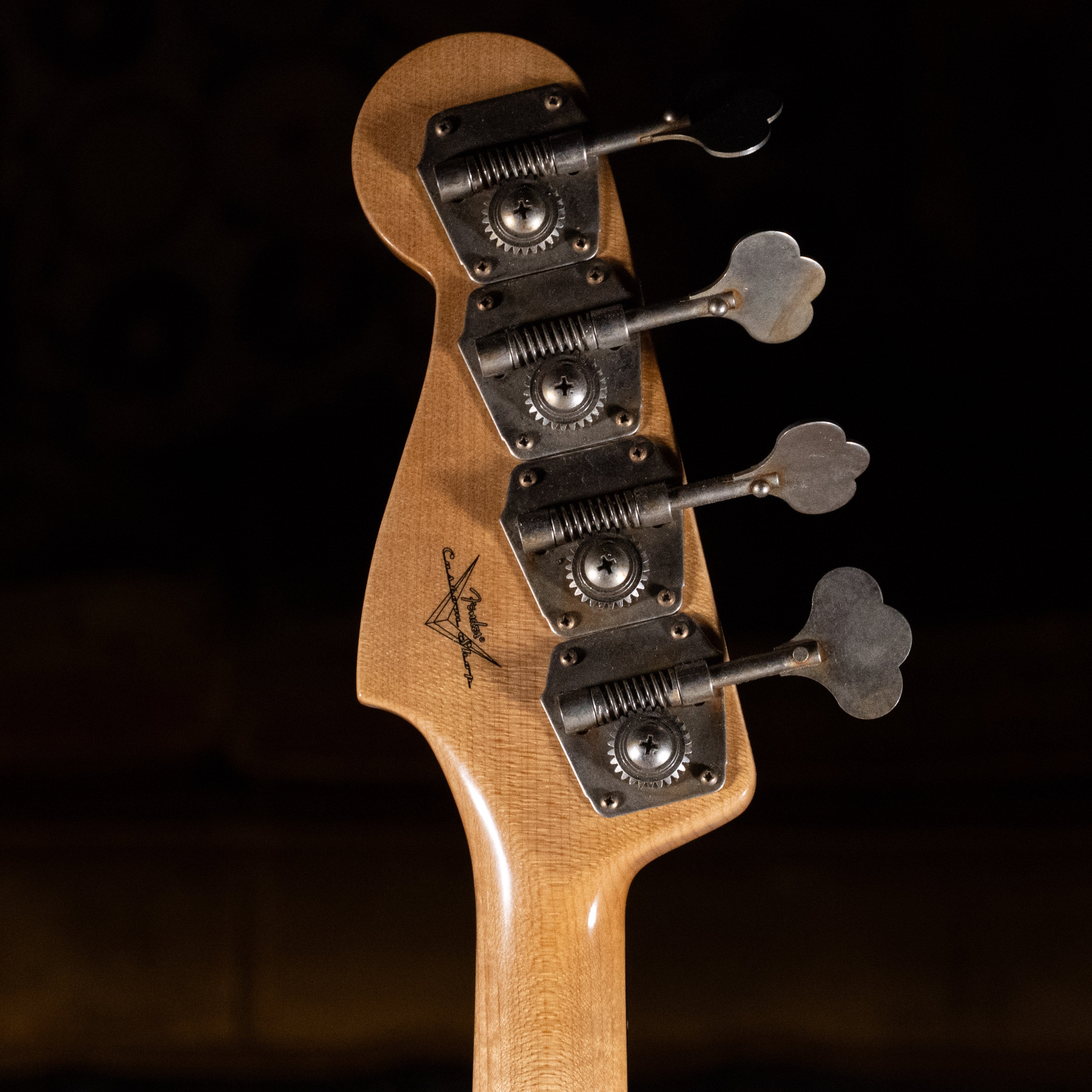 Fender Custom Shop '68 Jazz Bass Journeyman Relic, Aged Black w