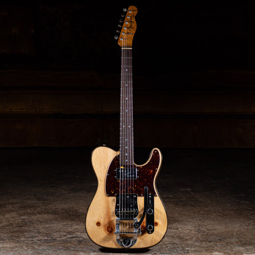 2023 Fender Custom Shop Ltd. Knotty Pine CuNiFe Telecaster Electric Guitar, Natural w/ OHSC - Used