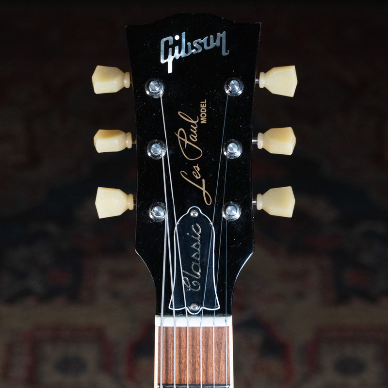 2011 Gibson Les Paul Classic Plus Flame Top Electric Guitar, Heritage Cherry Sunburst w/HSC - Used