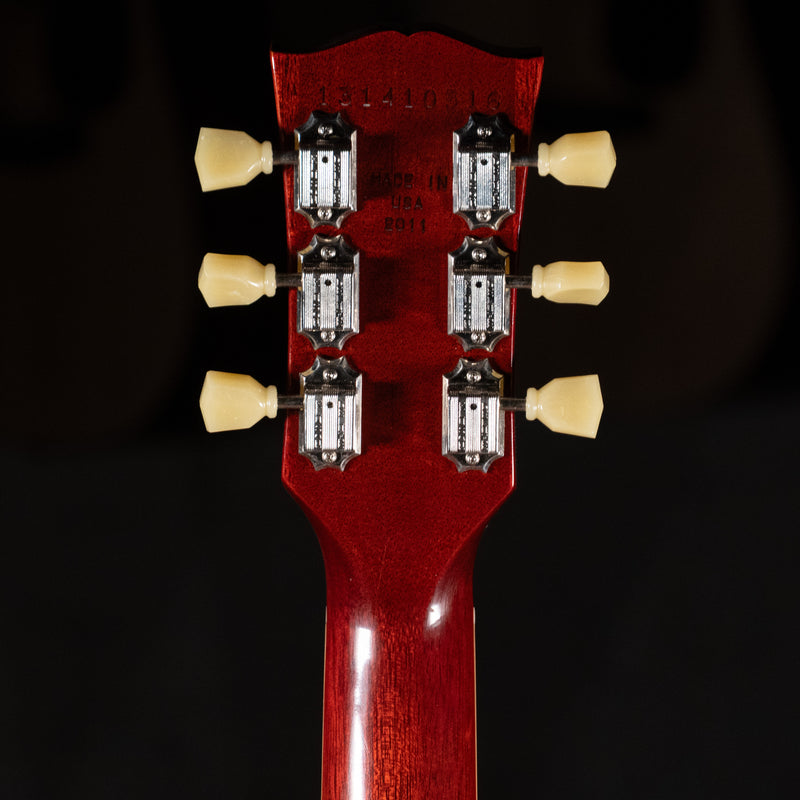 2011 Gibson Les Paul Classic Plus Flame Top Electric Guitar, Heritage Cherry Sunburst w/HSC - Used
