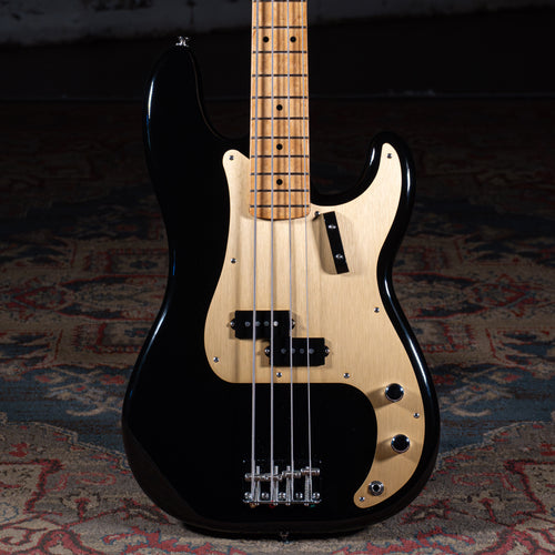 2023 Fender Vintera II ‘50s Precision Bass Guitar, Black - Used