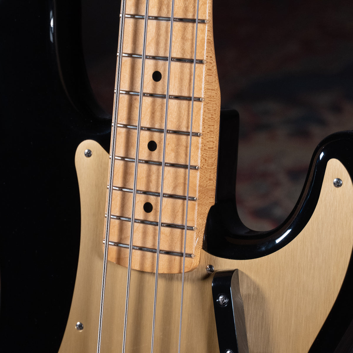 2023 Fender Vintera II ‘50s Precision Bass Guitar, Black - Used