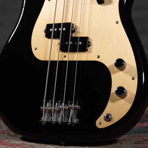 2023 Fender Vintera II ‘50s Precision Bass Guitar, Black - Used