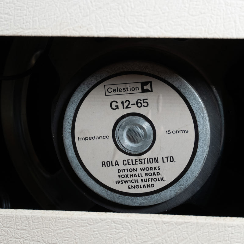 1982 JCM800 Anniversary Edition 50W 2x12" Combo Guitar Amplifier, Cream w/Cover - Used