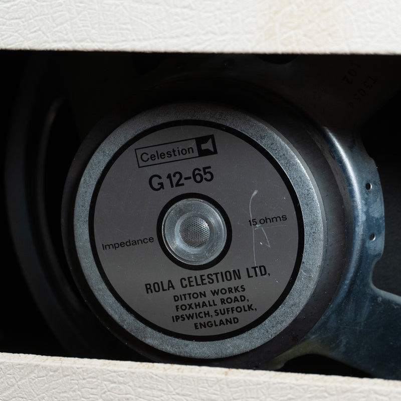 1982 JCM800 Anniversary Edition 50W 2x12" Combo Guitar Amplifier, Cream w/Cover - Used