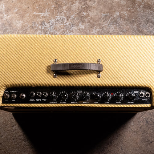 2010 Fender Blues Deluxe Reissue Guitar Combo Amplifier w/ Slipcover and Foot Switch - Used