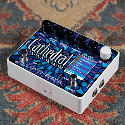Electro Harmonix Cathedral Stereo Reverb Effect Pedal