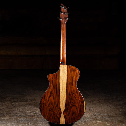 2023 Breedlove Custom Concert CE Acoustic-Electric Guitar, Cocobolo/Bearclaw Sitka w/ OHSC - Used