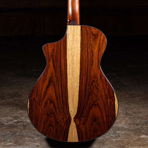 2023 Breedlove Custom Concert CE Acoustic-Electric Guitar, Cocobolo/Bearclaw Sitka w/ OHSC - Used