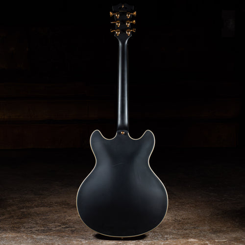 2016 D'angelico Deluxe DC Electric Guitar, Matte Midnight w/ OHSC - Used