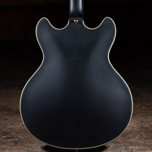 2016 D'angelico Deluxe DC Electric Guitar, Matte Midnight w/ OHSC - Used