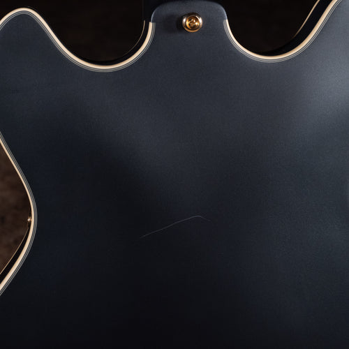 2016 D'angelico Deluxe DC Electric Guitar, Matte Midnight w/ OHSC - Used